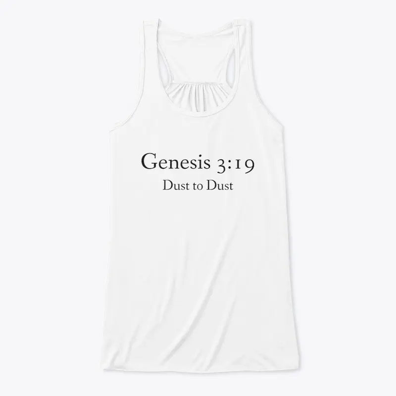 Genesis 3:19 Dust to Dust